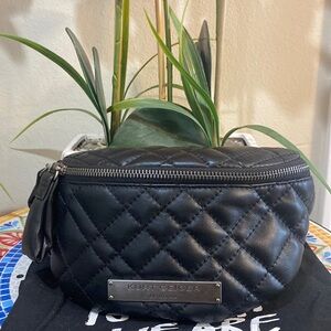 Kurt Geiger Small Brixton Quilt Belt Bag